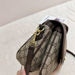 Leather GG Shoulder Bag