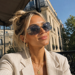Vintage Oversized Square Sunglasses