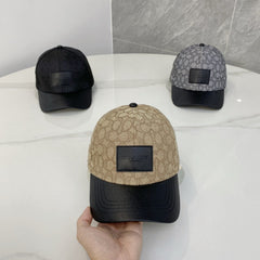 Brown Casual Baseball Cap