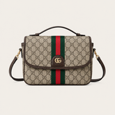 Leather GG Shoulder Bag