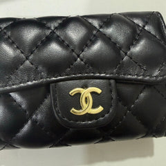 Elegant Leather CC Mini Wallet