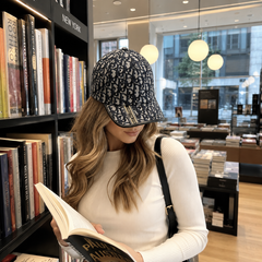 Oblique Canvas Baseball Hat