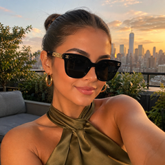 Classic Square CC Sunglasses