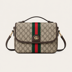 Leather GG  Shoulder Bag