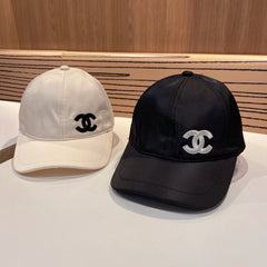 White CC Travel Casual Baseball Hat