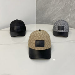 Brown Casual Baseball Cap